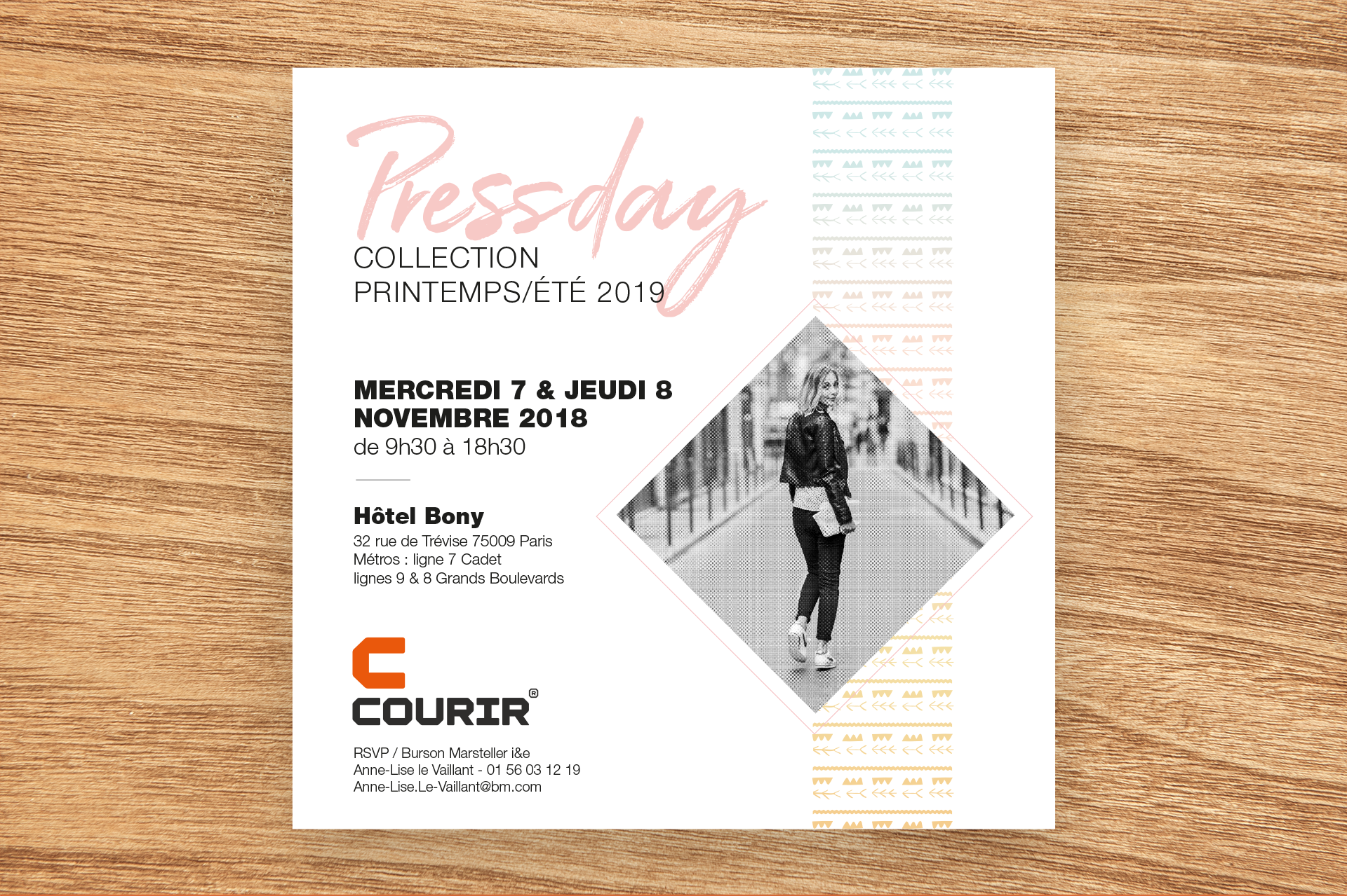 Courir - Pressday - présentation presse - www.an-so.fr