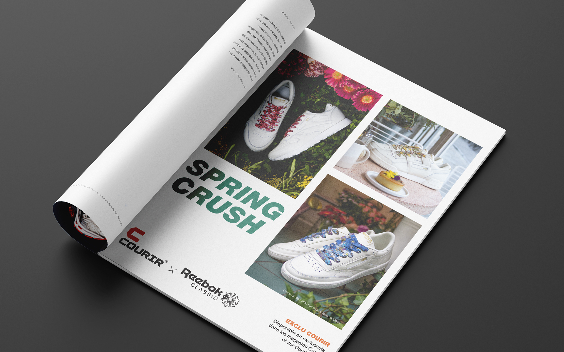 Courir - Annonce presse Shoes Up - www.an-so.fr