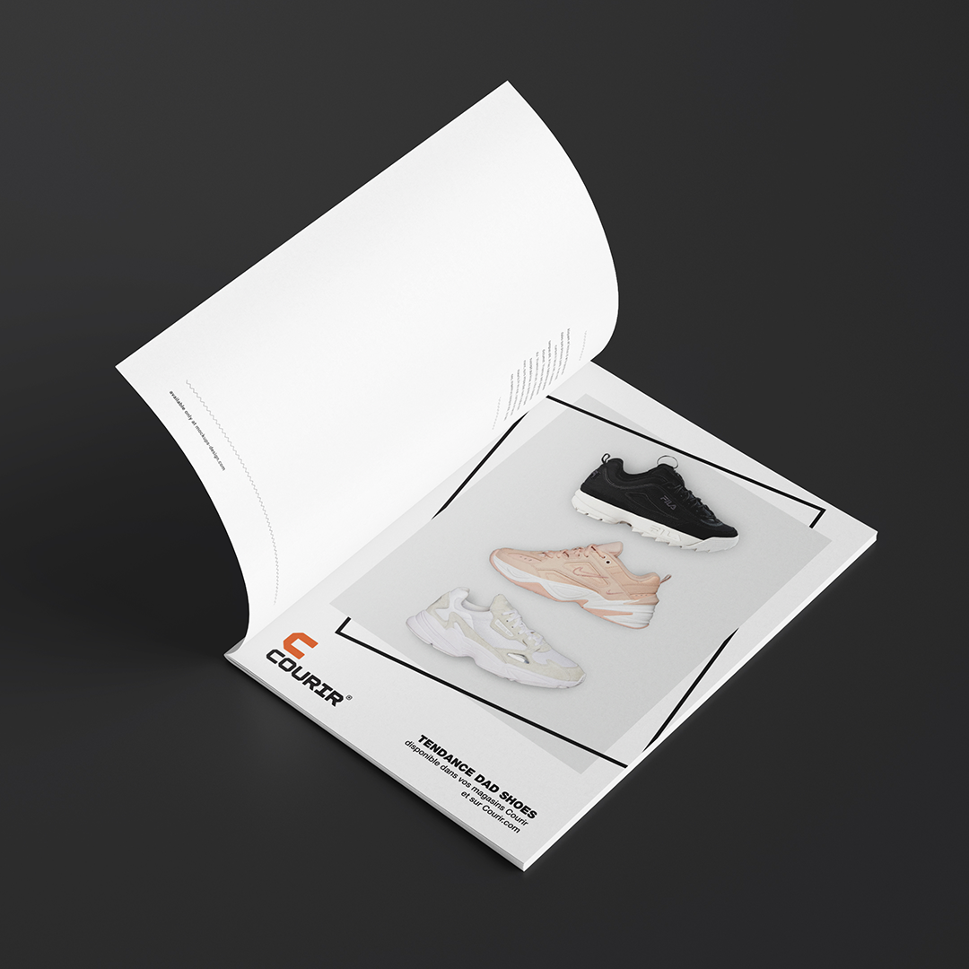 Courir - Annonce presse Shoes Up - www.an-so.fr