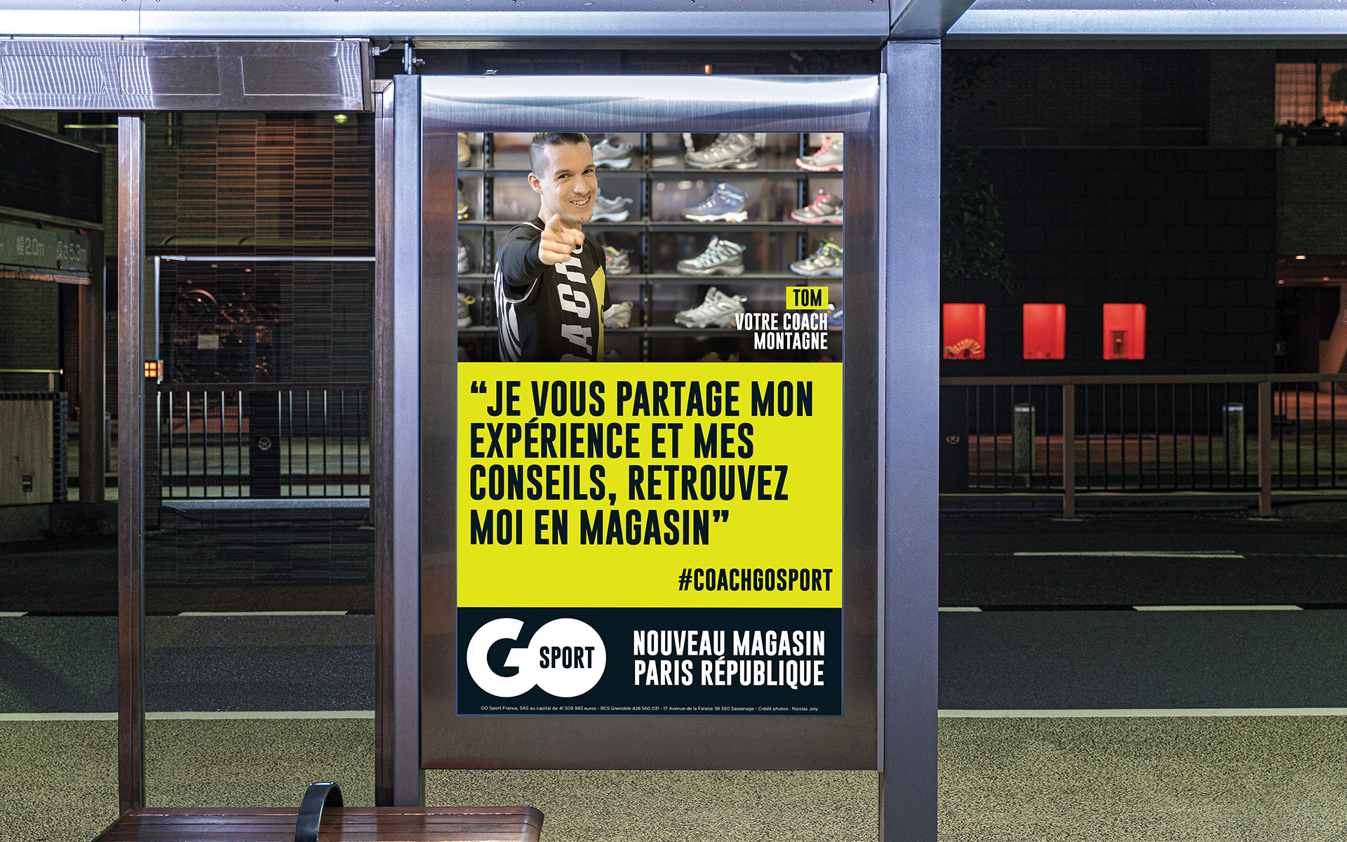 GO Sport - Campagne ouverture magasin république - www.an-so.fr
