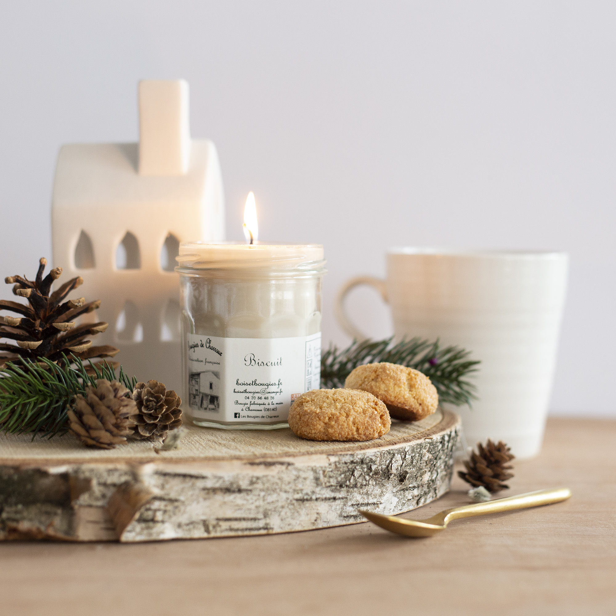 Photo Instagram - Partenariat Bougies de Charroux - @ansopaperboat