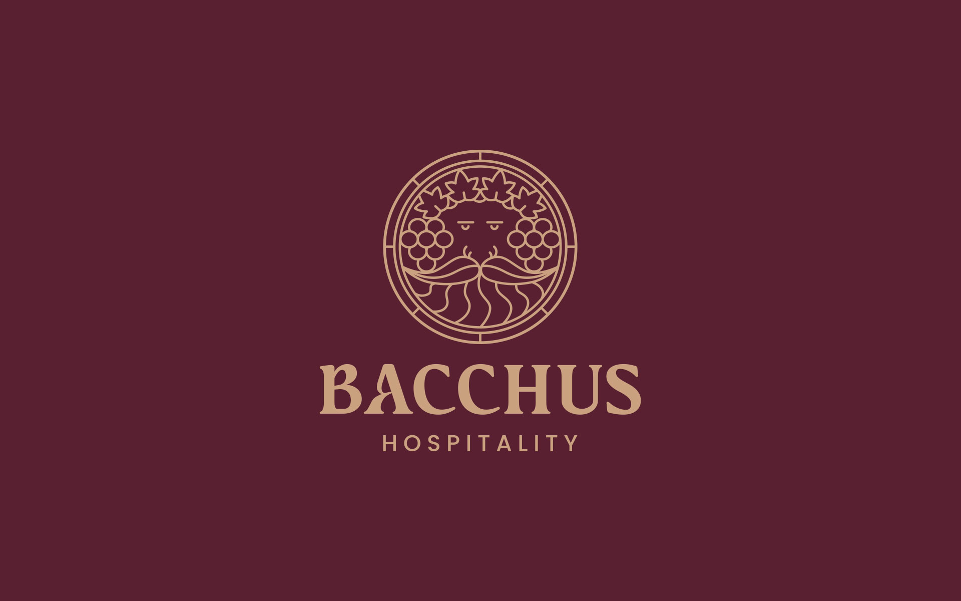 Bacchus Hospitality - Identité visuelle - Anne-Sophie Massip - www.an-so.fr