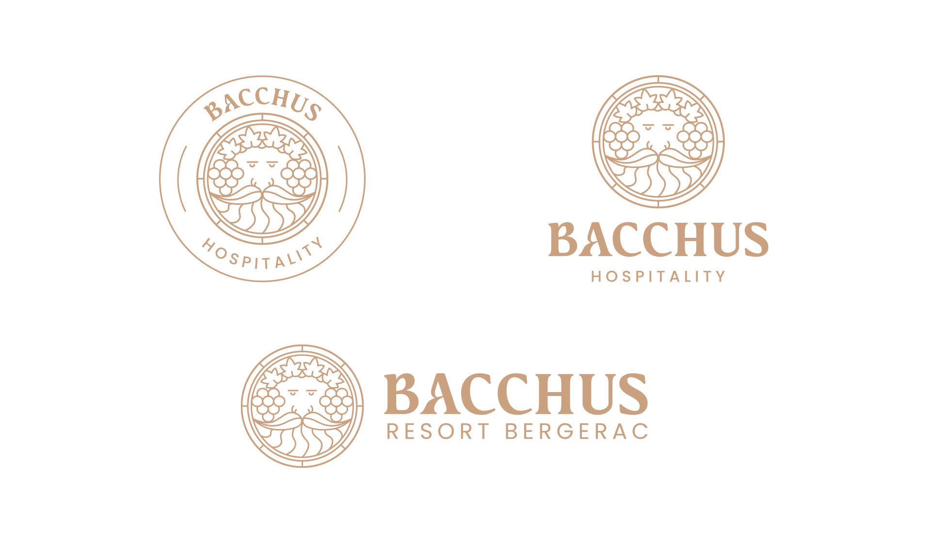 Bacchus Hospitality - Identité visuelle - Anne-Sophie Massip - www.an-so.fr