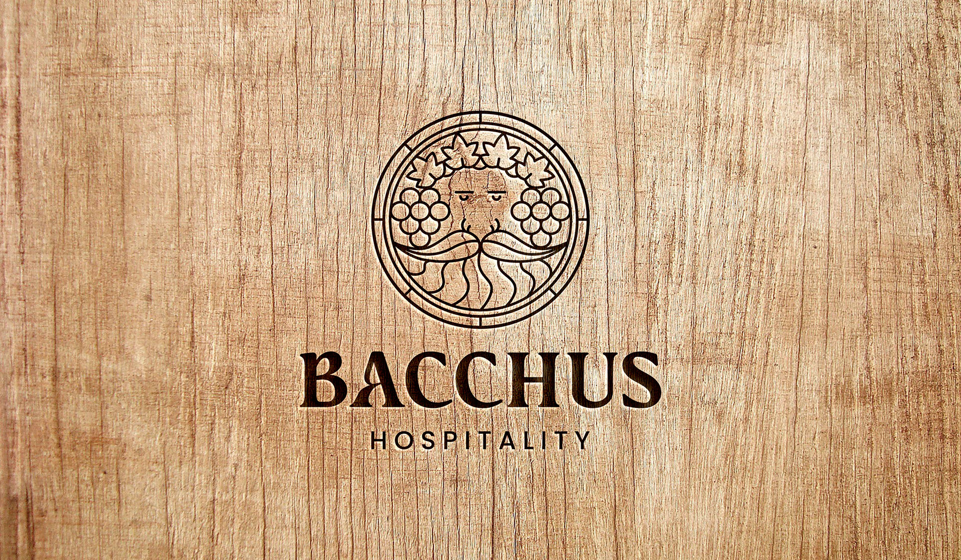 Bacchus Hospitality - Identité visuelle - Anne-Sophie Massip - www.an-so.fr