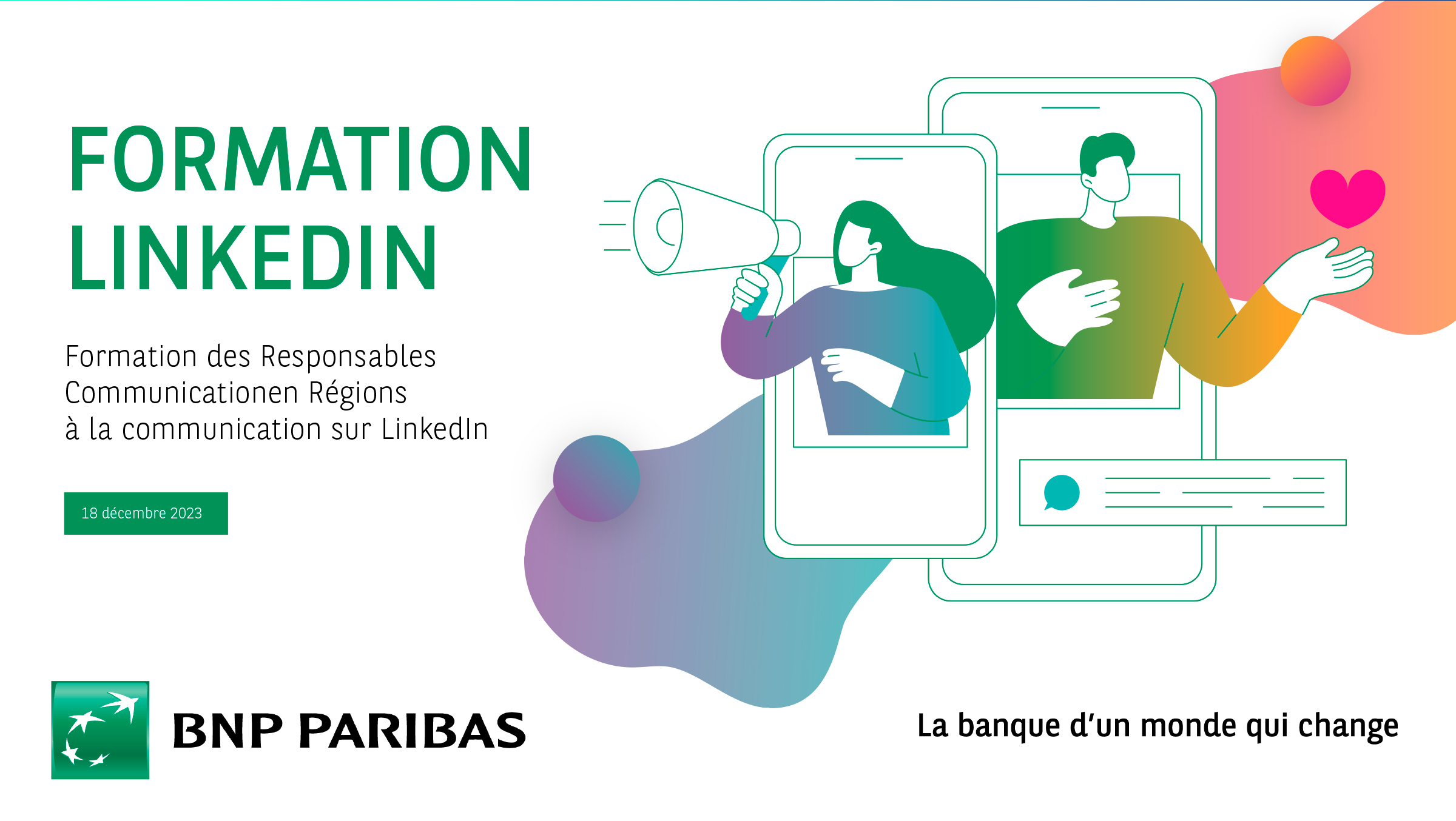 BNP Paribas - Power Point Formation LinkedIn - Anne-Sophie Massip - www.an-so.fr