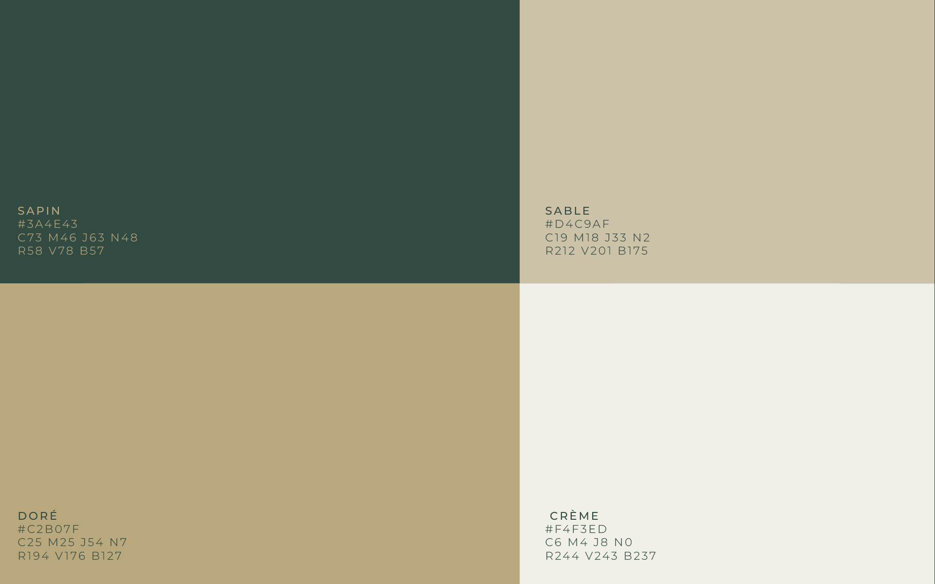 Naef Prestige Knight Frank - Crêt de Florissant Logo - Anne-Sophie Massip Graphiste Freelance annecy