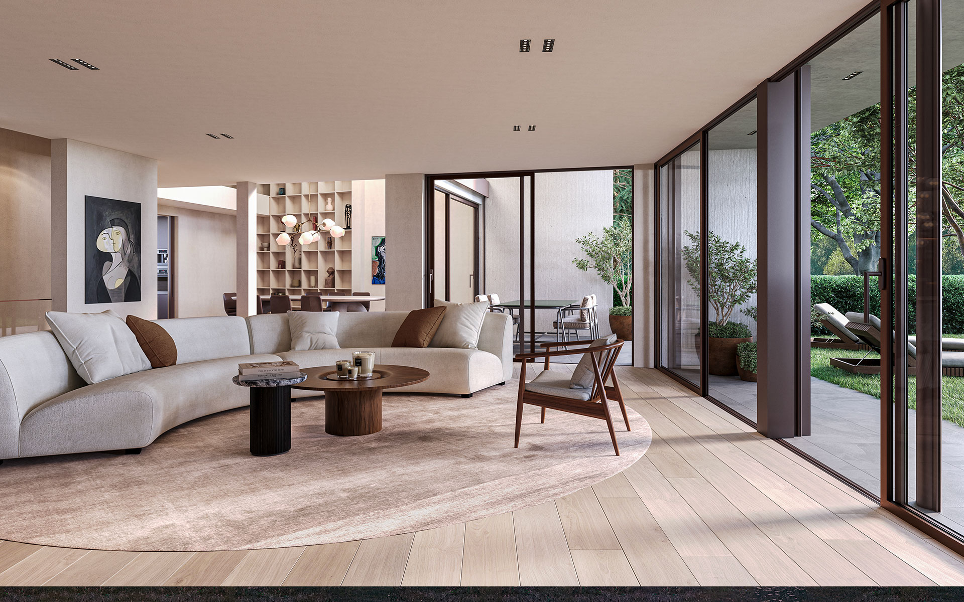 Naef Prestige Knight Frank - Crêt de Florissant Brochure - Anne-Sophie Massip Graphiste Freelance annecy