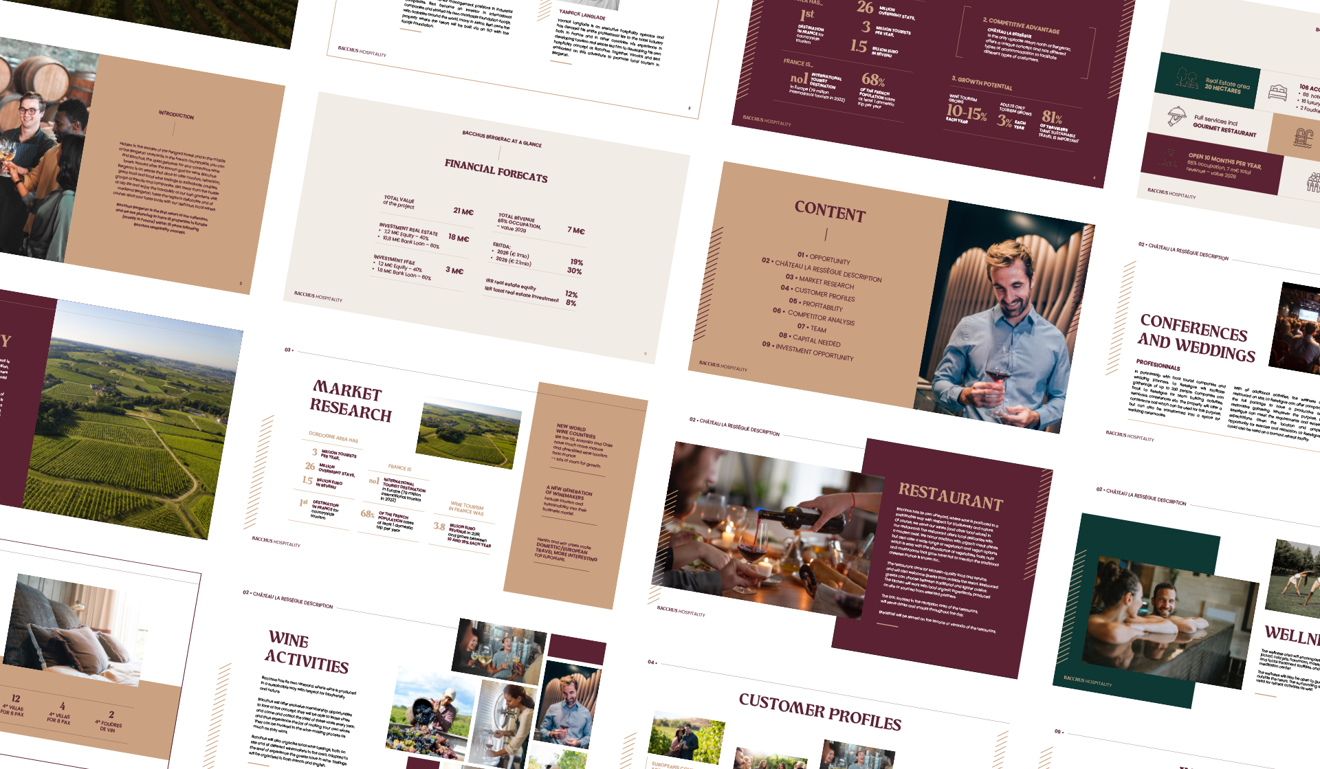 Bacchus Hospitality - identité graphique - Anne-Sophie Massip - an-so.fr